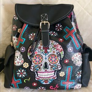 NEW!! Sugar Skull “Cowgirl Trendy” backpack
